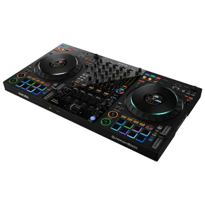 Pioneer DDJ-FLX10, 4-Kanal-Controller mit Jogwheel-Displays und farbigen Performance Pads