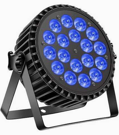 LED PAR Light (18x18W, DMX)